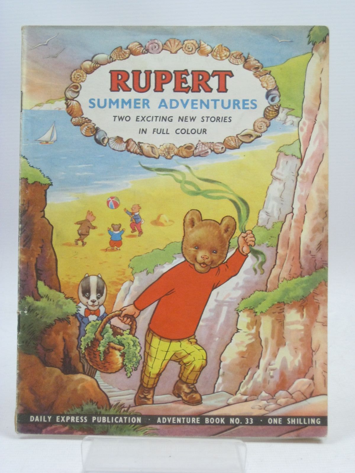 Photo of RUPERT ADVENTURE BOOK No. 33 - SUMMER ADVENTURES written by Bestall, Alfred published by Daily Express, Oldbourne Book Co. Ltd. (STOCK CODE: 1405692)  for sale by Stella & Rose's Books