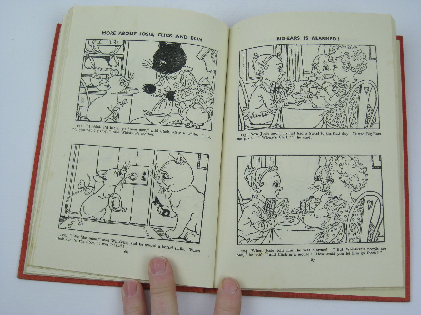 Photo of MORE ABOUT JOSIE, CLICK AND BUN written by Blyton, Enid illustrated by Wheeler, Dorothy M. published by George Newnes Ltd. (STOCK CODE: 1406147)  for sale by Stella & Rose's Books