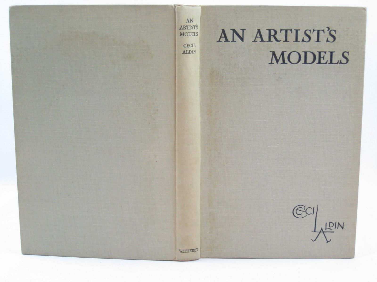 Photo of AN ARTIST'S MODELS written by Aldin, Cecil illustrated by Aldin, Cecil published by H. F. & G. Witherby (STOCK CODE: 1406360)  for sale by Stella & Rose's Books