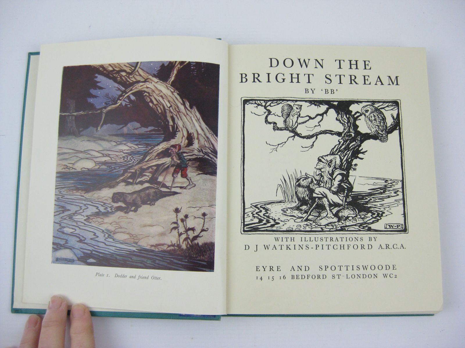 Photo of DOWN THE BRIGHT STREAM written by BB,  illustrated by BB,  published by Eyre & Spottiswoode (STOCK CODE: 1406401)  for sale by Stella & Rose's Books