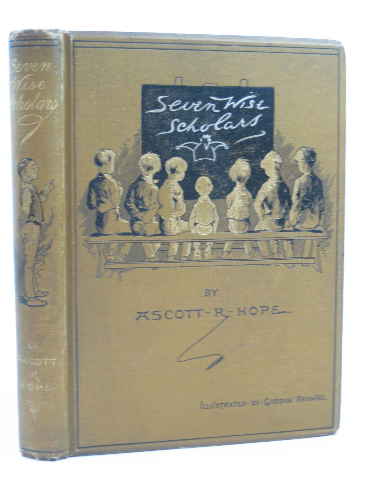 Photo of THE SEVEN WISE SCHOLARS written by Hope, Ascott R. Macfie, Dr. R. illustrated by Browne, Gordon published by Blackie &amp; Son (STOCK CODE: 1406462)  for sale by Stella & Rose's Books