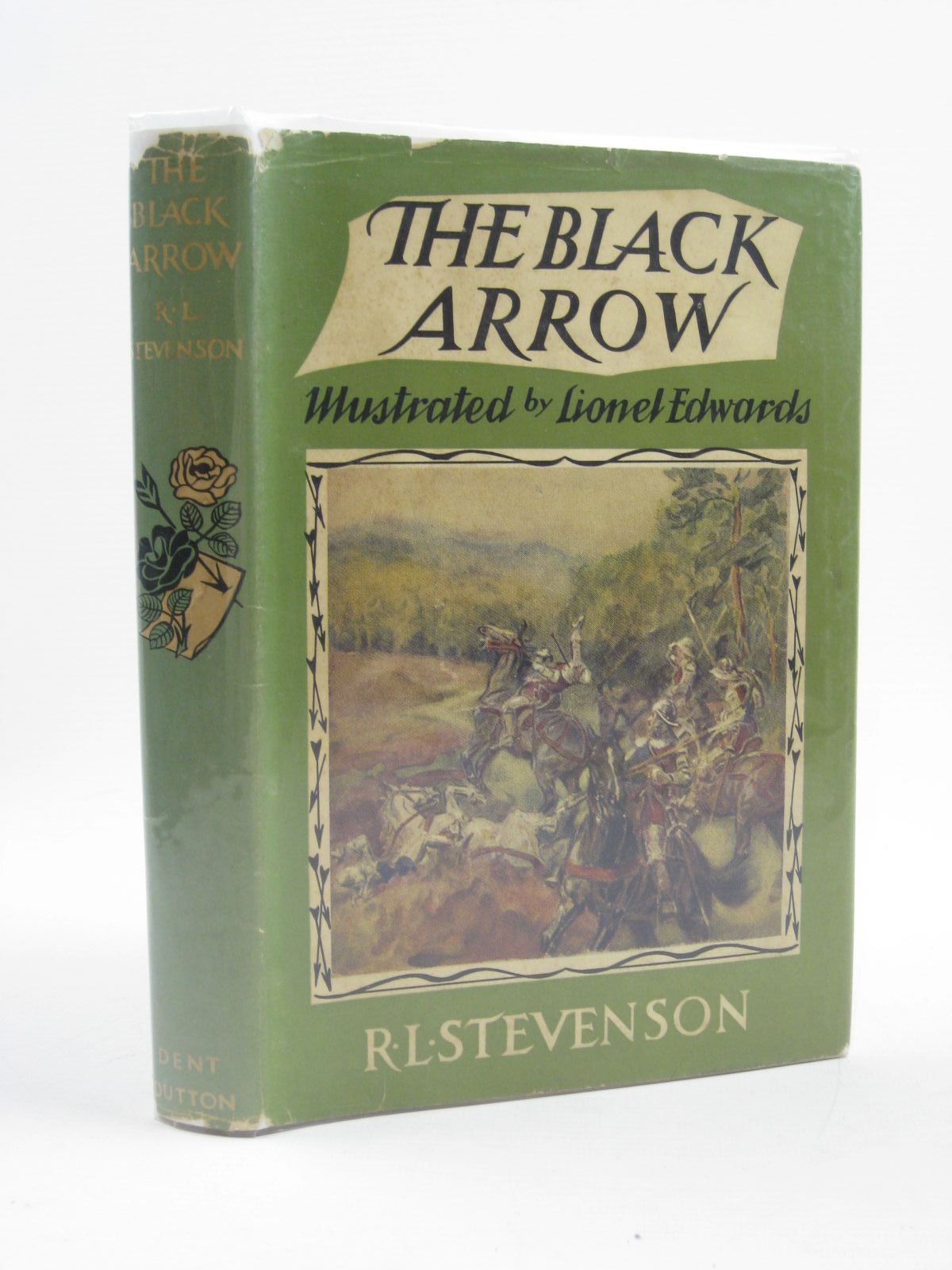 Photo of THE BLACK ARROW written by Stevenson, Robert Louis illustrated by Edwards, Lionel published by J.M. Dent &amp; Sons Ltd. (STOCK CODE: 1406658)  for sale by Stella & Rose's Books