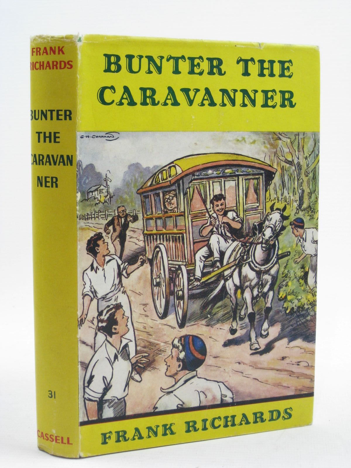 Photo of BUNTER THE CARAVANNER written by Richards, Frank illustrated by Chapman, C.H. published by Cassell &amp; Company Ltd (STOCK CODE: 1406903)  for sale by Stella & Rose's Books