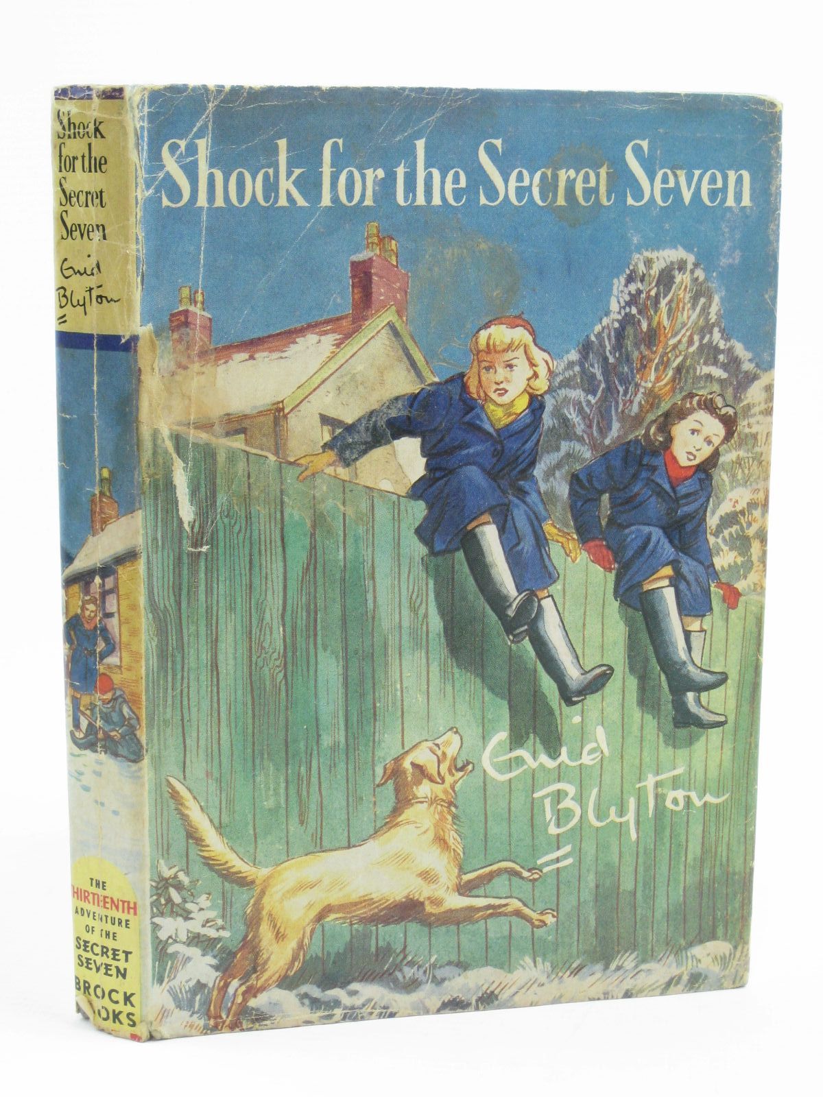 Photo of SHOCK FOR THE SECRET SEVEN written by Blyton, Enid illustrated by Sharrocks, Burgess published by Brockhampton Press (STOCK CODE: 1406956)  for sale by Stella & Rose's Books