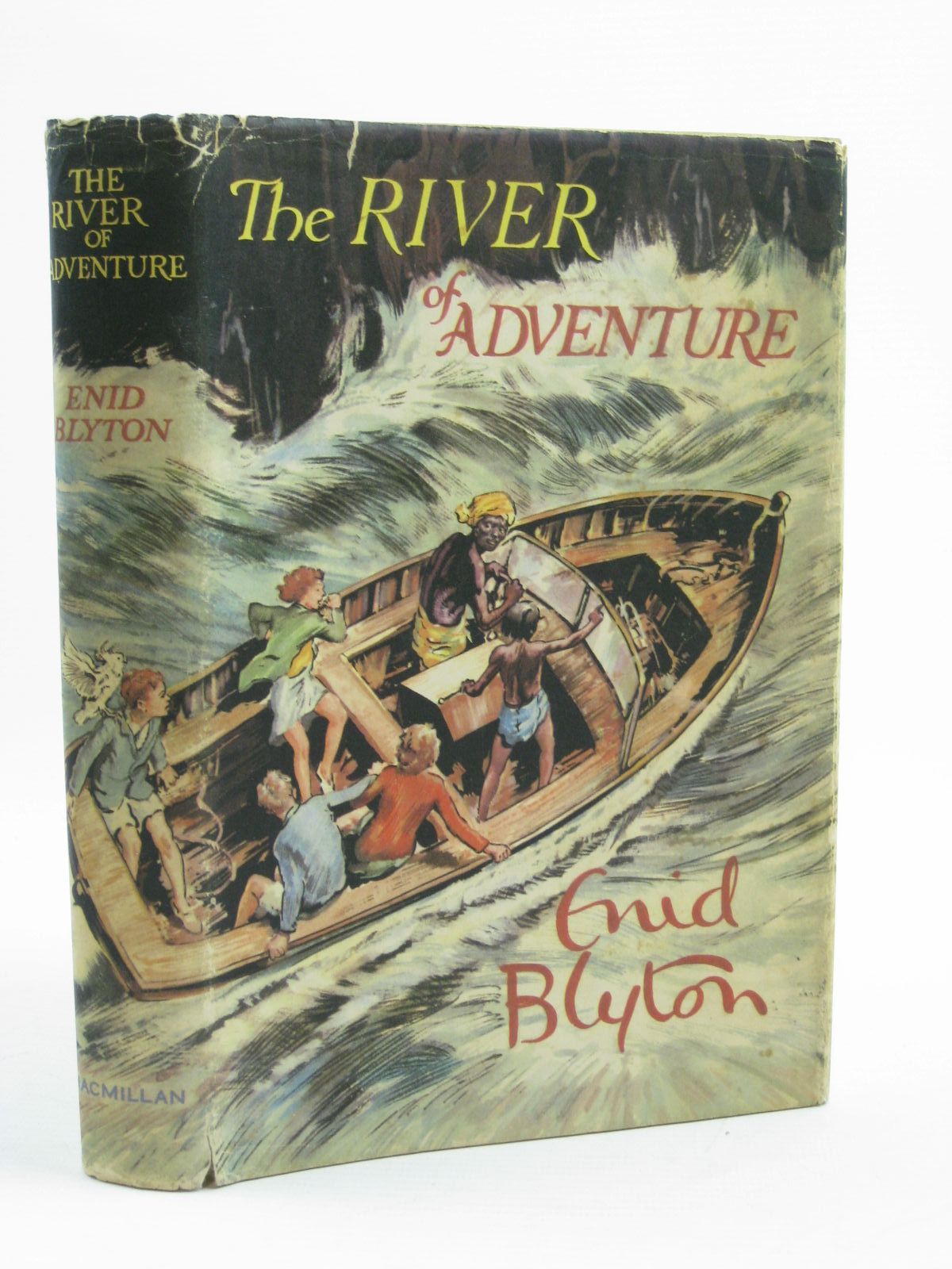 Photo of THE RIVER OF ADVENTURE written by Blyton, Enid illustrated by Tresilian, Stuart published by Macmillan &amp; Co. Ltd. (STOCK CODE: 1407032)  for sale by Stella & Rose's Books