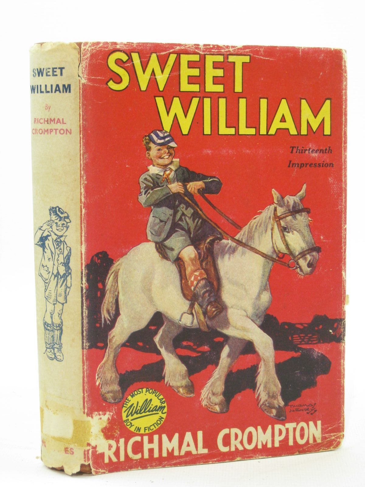 Photo of SWEET WILLIAM written by Crompton, Richmal illustrated by Henry, Thomas published by George Newnes Limited (STOCK CODE: 1407127)  for sale by Stella & Rose's Books