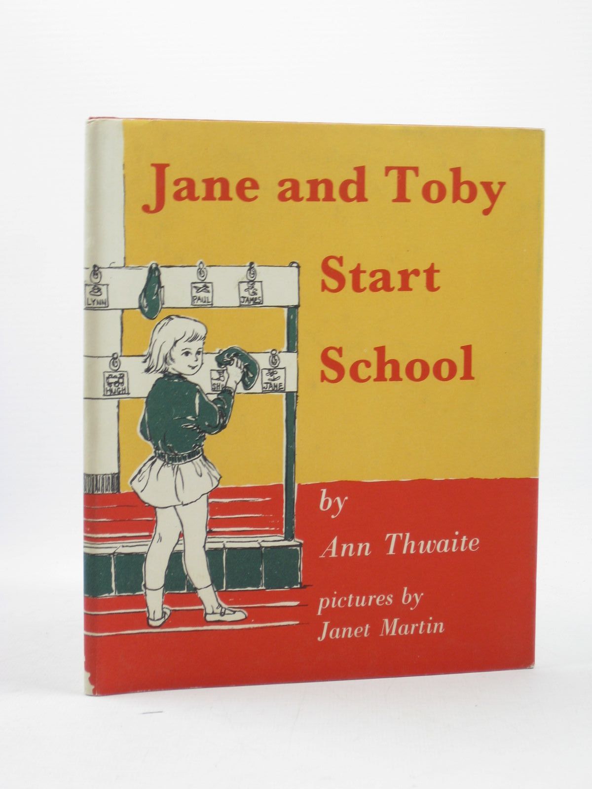 Photo of JANE AND TOBY START SCHOOL written by Thwaite, Ann illustrated by Martin, Janet published by Constable Young Books (STOCK CODE: 1502262)  for sale by Stella & Rose's Books