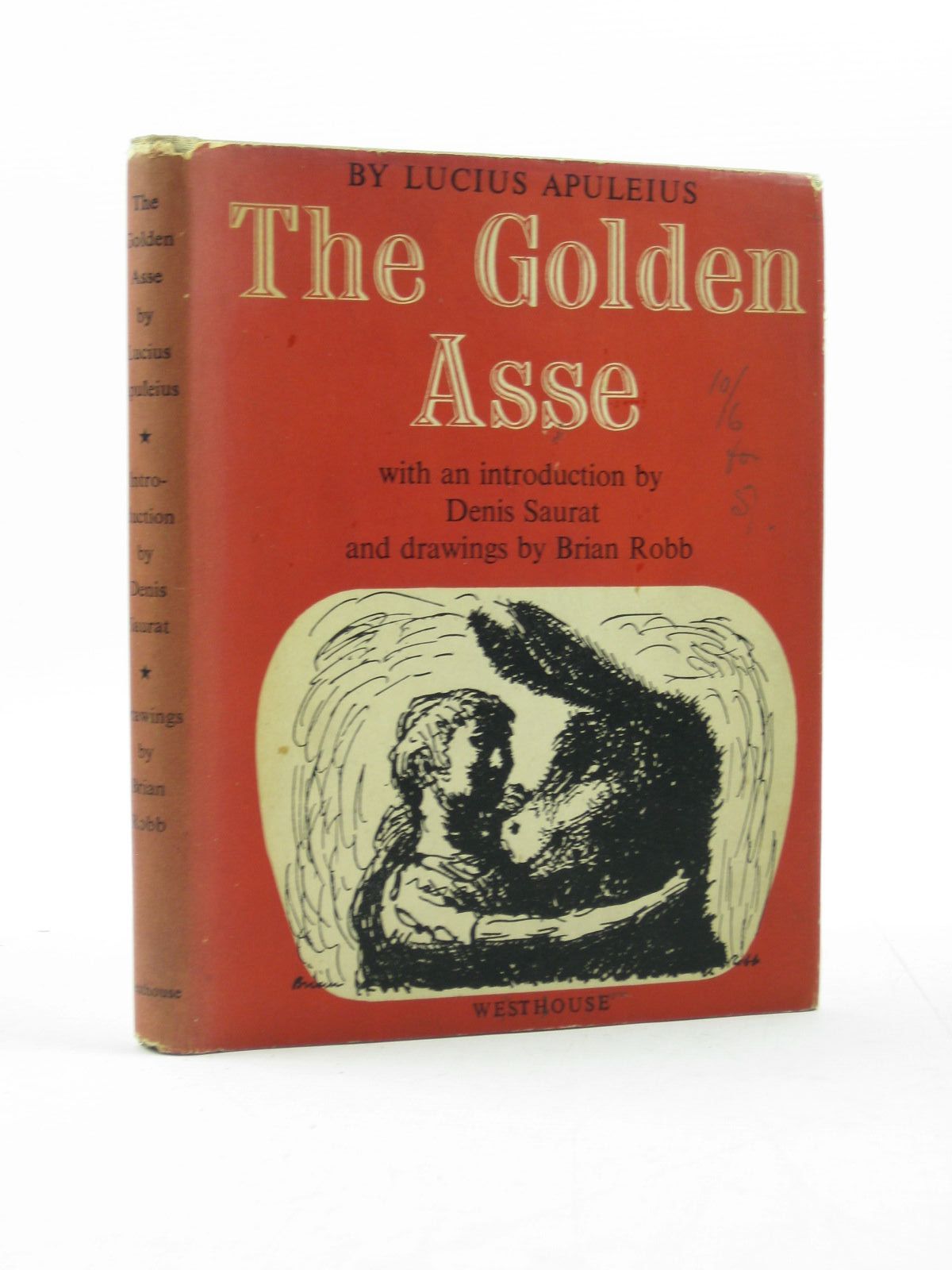 Photo of THE GOLDEN ASSE OF LUCIUS APULEIUS written by Apuleius, Lucius illustrated by Robb, Brian published by John Westhouse (STOCK CODE: 1503018)  for sale by Stella & Rose's Books