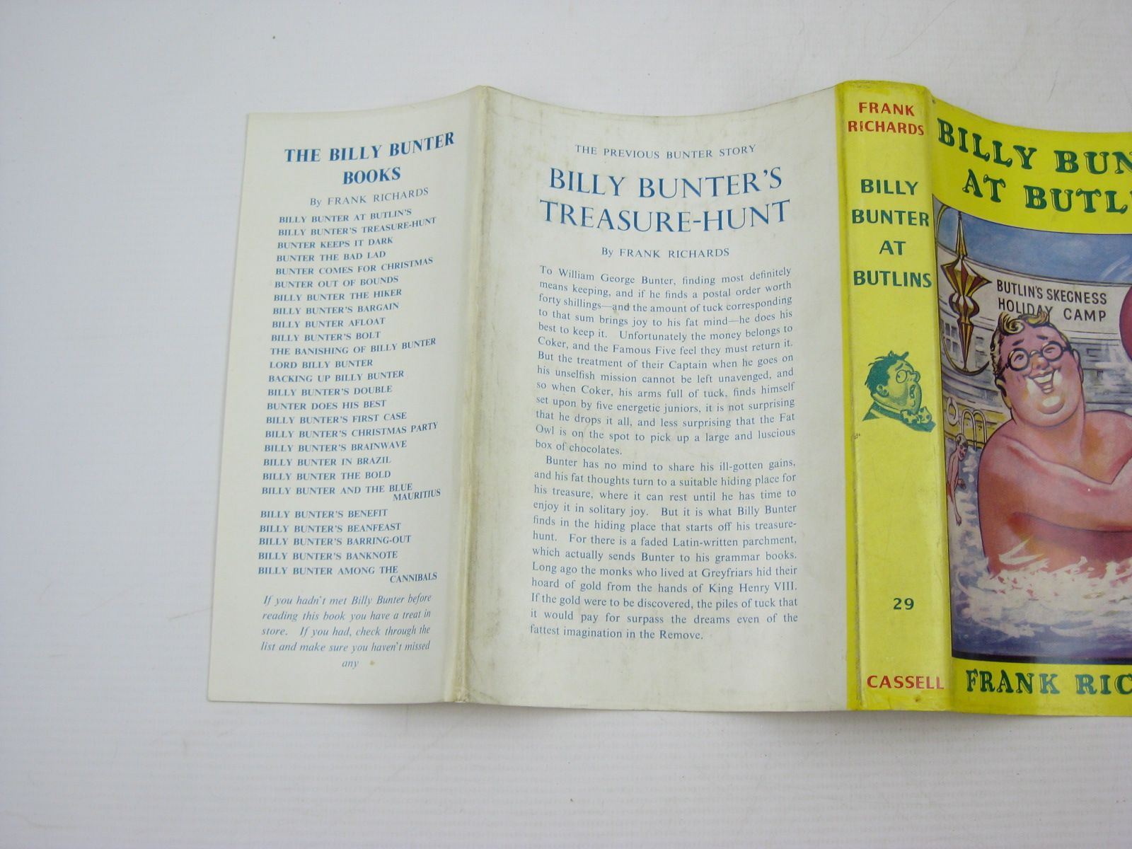 Photo of BILLY BUNTER AT BUTLINS written by Richards, Frank illustrated by Chapman, C.H. published by Cassell & Co. Ltd. (STOCK CODE: 1503098)  for sale by Stella & Rose's Books
