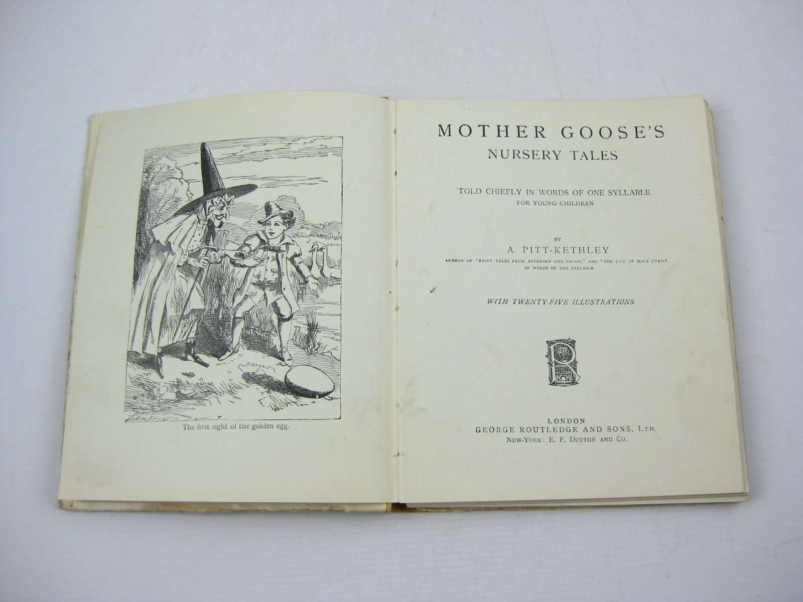 Photo of MOTHER GOOSE'S NURSERY TALES written by Pitt-Kethley, A. published by George Routledge & Sons Ltd. (STOCK CODE: 1503263)  for sale by Stella & Rose's Books