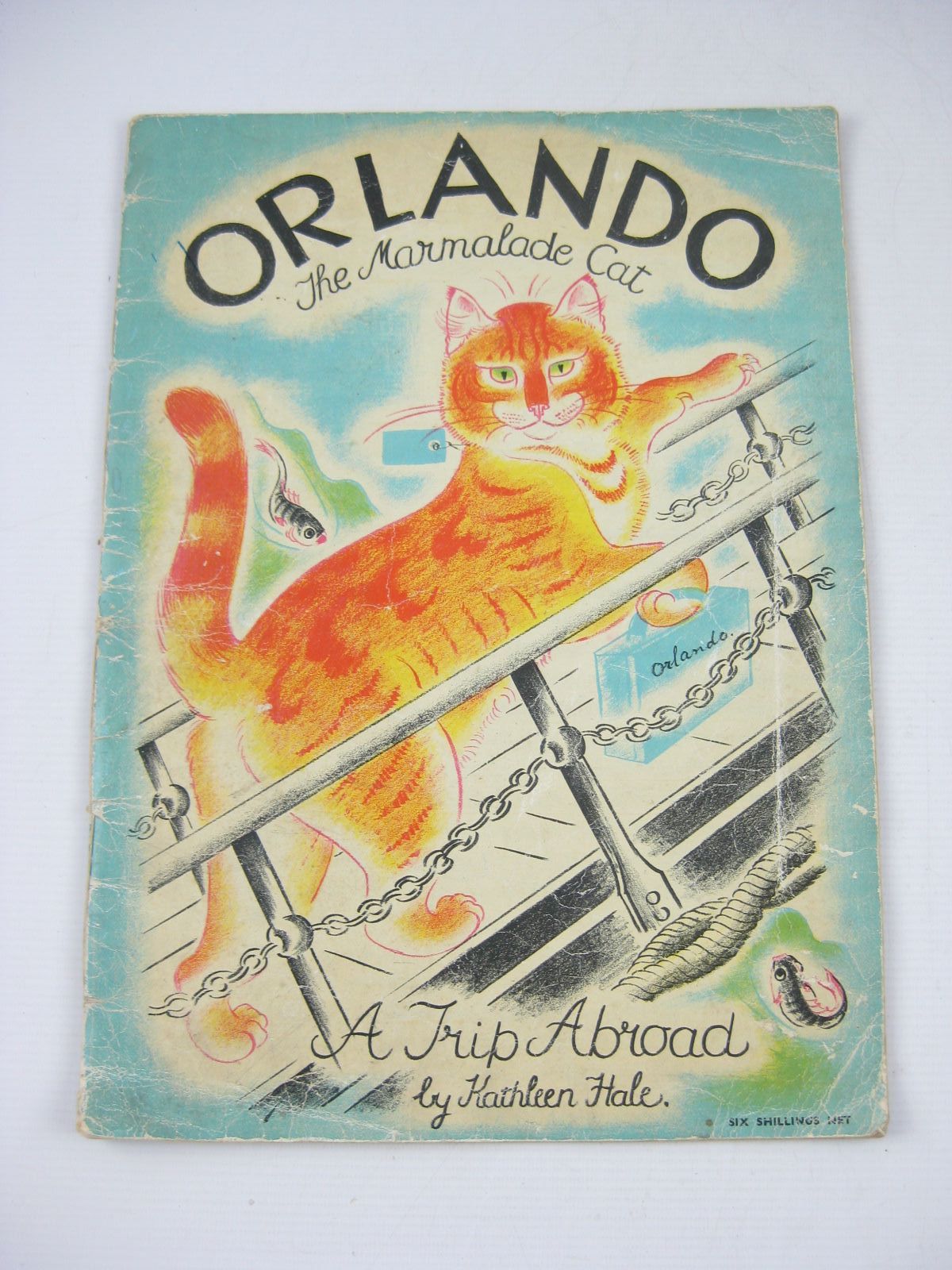 Stella & Rose's Books ORLANDO THE MARMALADE CAT A TRIP ABROAD Written