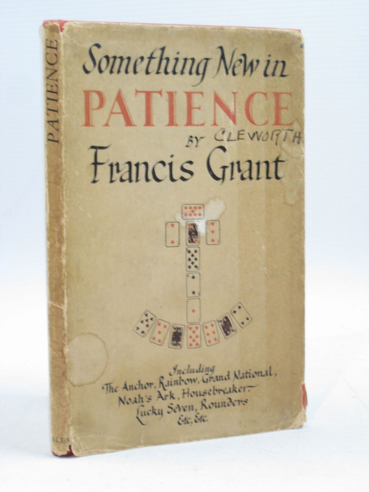 Photo of PATIENCE written by Grant, P. Francis published by Geoffrey Bles (STOCK CODE: 1504210)  for sale by Stella & Rose's Books