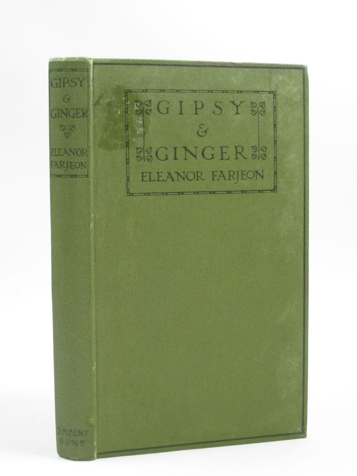 Photo of GYPSY AND GINGER written by Farjeon, Eleanor published by J.M. Dent &amp; Sons Ltd. (STOCK CODE: 1504460)  for sale by Stella & Rose's Books