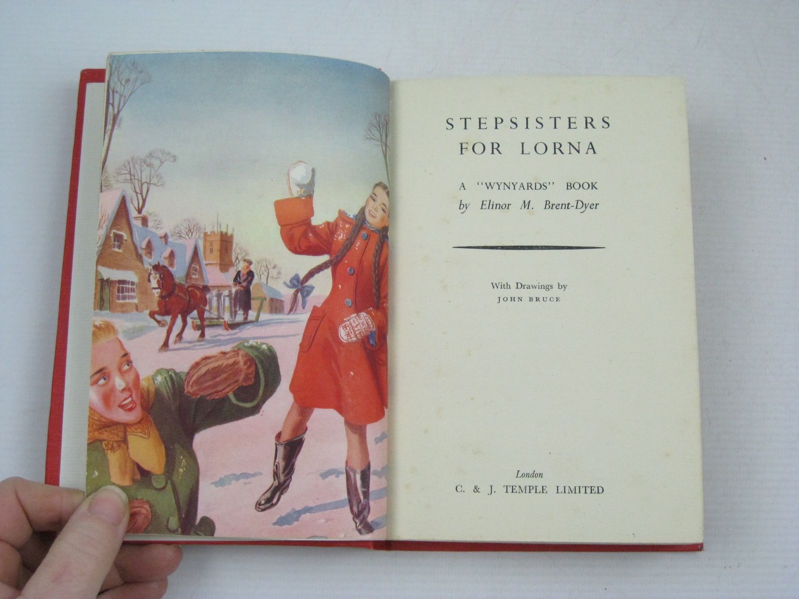 Photo of STEPSISTERS FOR LORNA written by Brent-Dyer, Elinor M. illustrated by Bruce, John published by C. & J. Temple Ltd. (STOCK CODE: 1504694)  for sale by Stella & Rose's Books