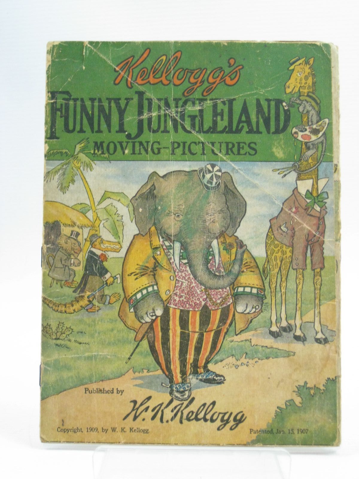 Photo of KELLOGG'S FUNNY JUNGLELAND MOVING PICTURES published by W.K. Kellogg (STOCK CODE: 1504887)  for sale by Stella & Rose's Books