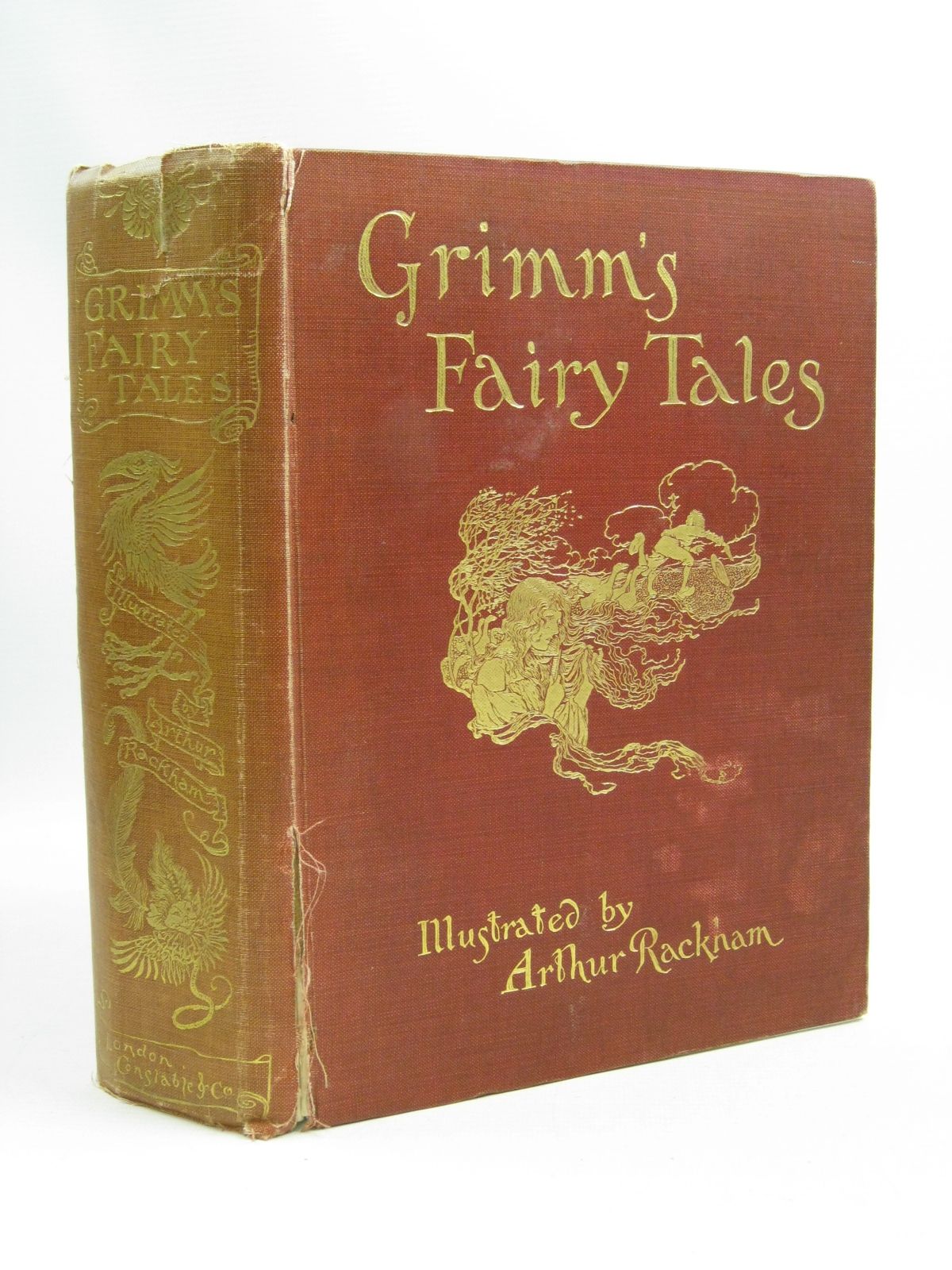 Photo of THE FAIRY TALES OF THE BROTHERS GRIMM written by Grimm, Brothers illustrated by Rackham, Arthur published by Constable and Company Ltd. (STOCK CODE: 1505117)  for sale by Stella & Rose's Books