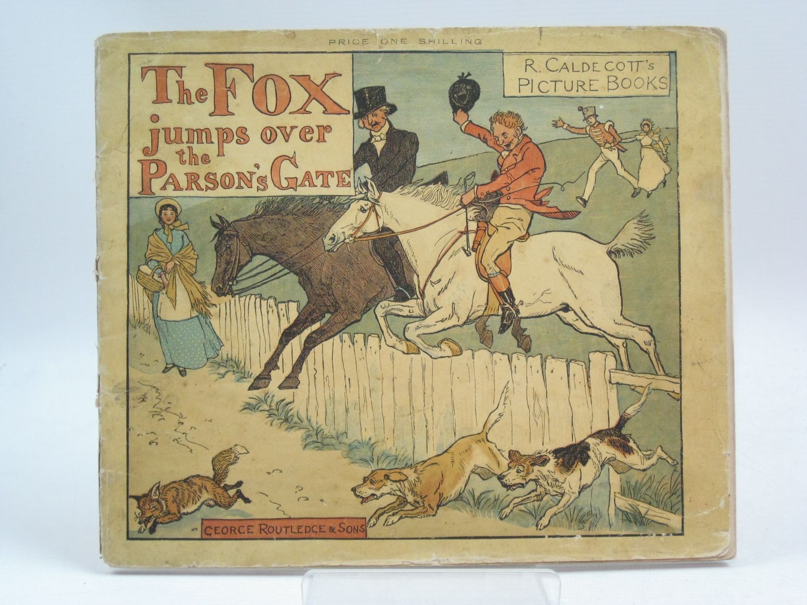 Photo of THE FOX JUMPS OVER THE PARSON'S GATE illustrated by Caldecott, Randolph published by George Routledge &amp; Sons (STOCK CODE: 1505391)  for sale by Stella & Rose's Books