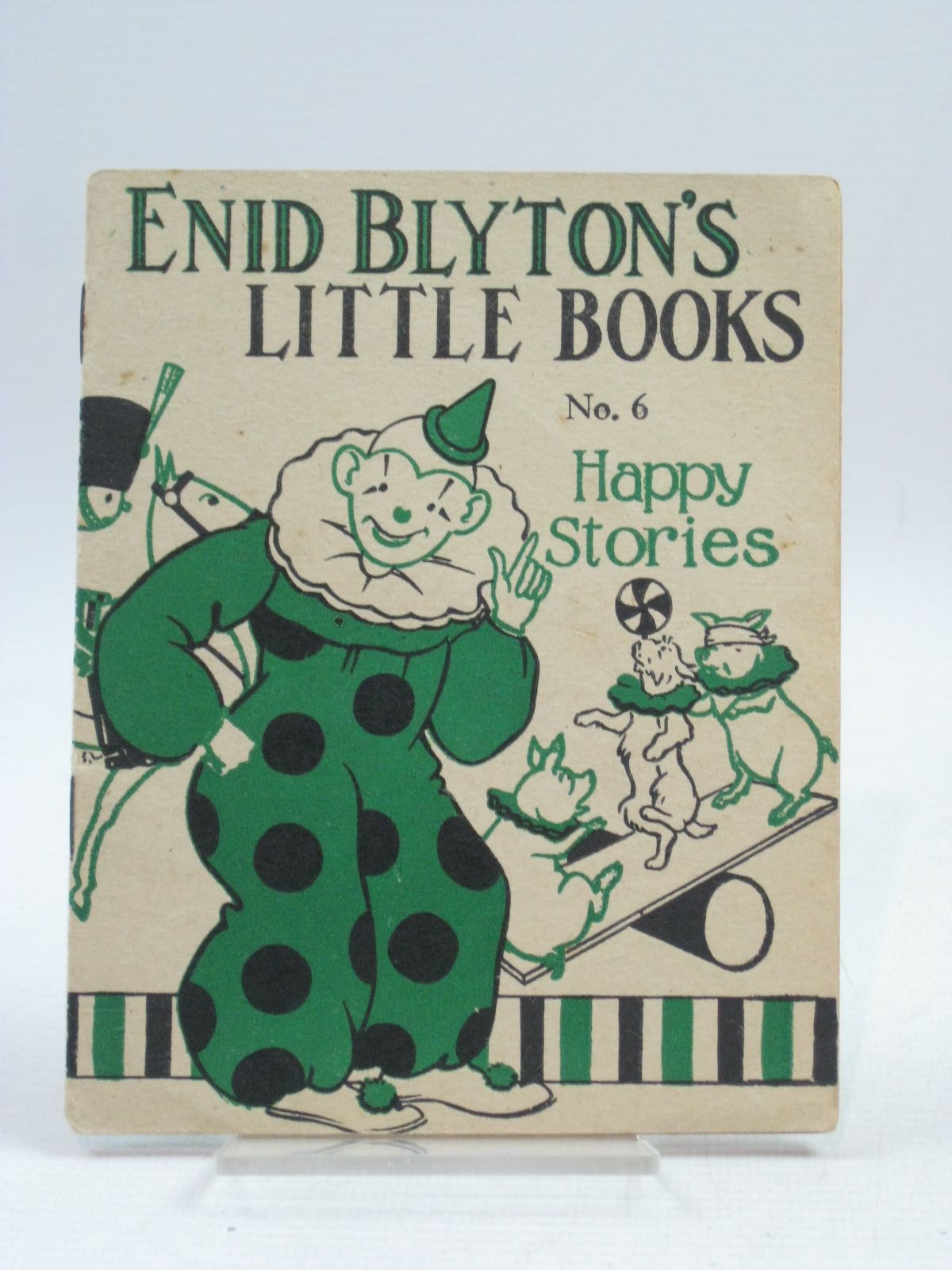 Photo of ENID BLYTON'S LITTLE BOOKS NO. 6 - HAPPY STORIES written by Blyton, Enid illustrated by Kerr, Alfred E. published by Evans Brothers Limited (STOCK CODE: 1505654)  for sale by Stella & Rose's Books