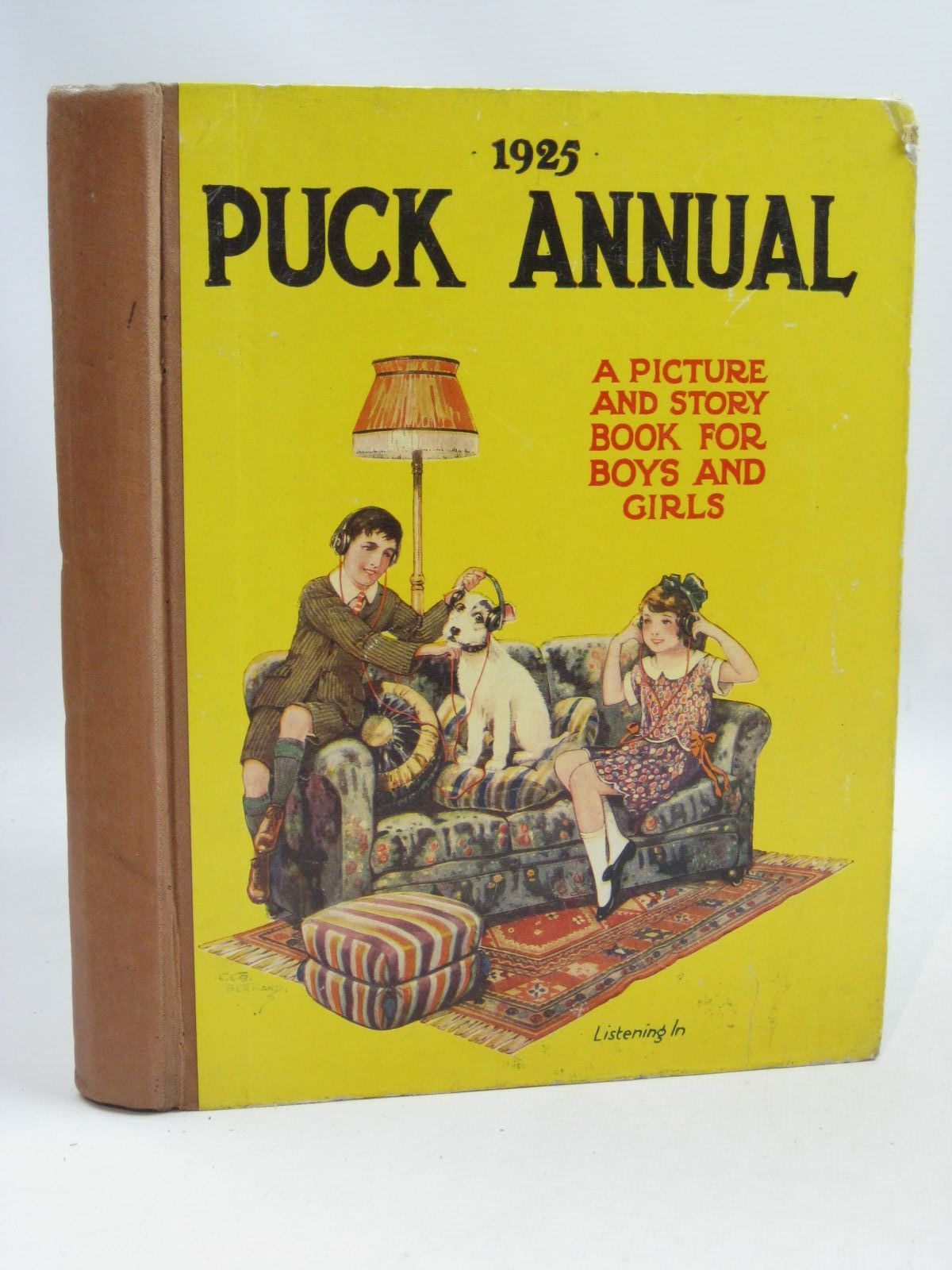 Photo of PUCK ANNUAL 1925 illustrated by Stanley, Sidney Bernard, C.E.B. Reynolds, Warwick Brett, M.E. et al., published by The Amalgamated Press Limited (STOCK CODE: 1505713)  for sale by Stella & Rose's Books