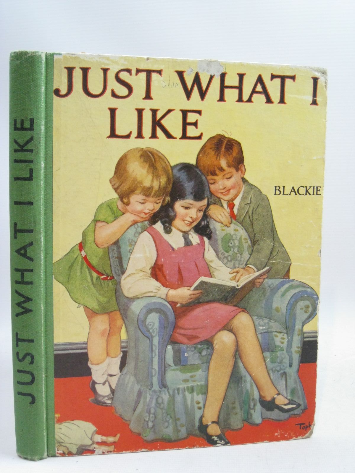 Photo of JUST WHAT I LIKE written by Lea, John
Smith, D.M. Percy
Barnes, Madeline
Rutley, Cecily M.
et al, illustrated by Fraser, Peter
Earnshaw, Harold
Goss, G.W.
et al., published by Blackie & Son Ltd. (STOCK CODE: 1505791)  for sale by Stella & Rose's Books