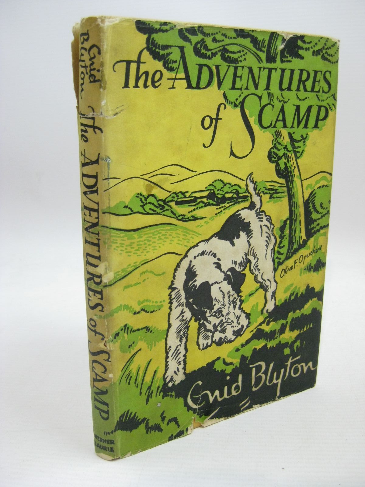 Photo of THE ADVENTURES OF SCAMP written by Blyton, Enid illustrated by Openshaw, Olive F. published by Werner Laurie (STOCK CODE: 1506337)  for sale by Stella & Rose's Books