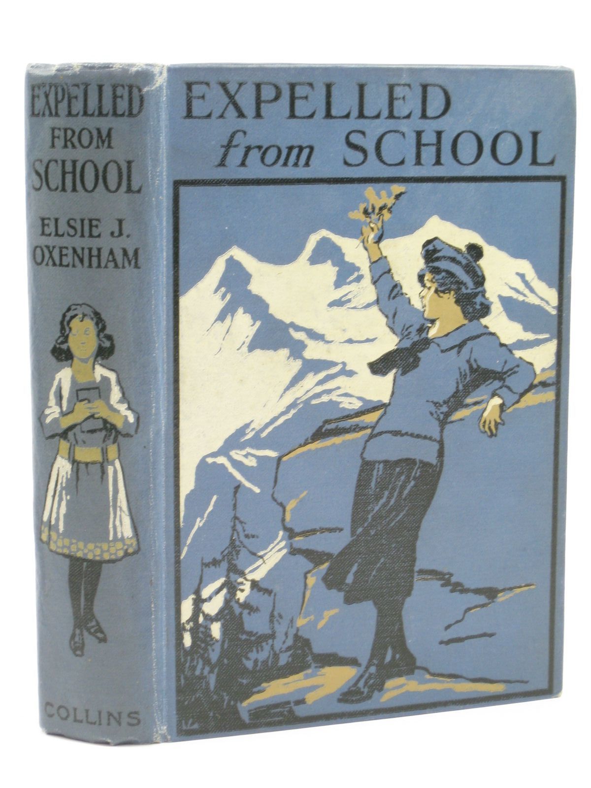 Photo of EXPELLED FROM SCHOOL written by Oxenham, Elsie J. illustrated by Prout, Victor published by Collins Clear-Type Press (STOCK CODE: 1506626)  for sale by Stella & Rose's Books