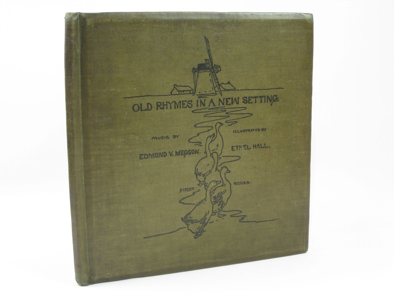 Photo of OLD RHYMES IN A NEW SETTING written by Megson, Edmund V. illustrated by Hall, Ethel (STOCK CODE: 1506728)  for sale by Stella & Rose's Books