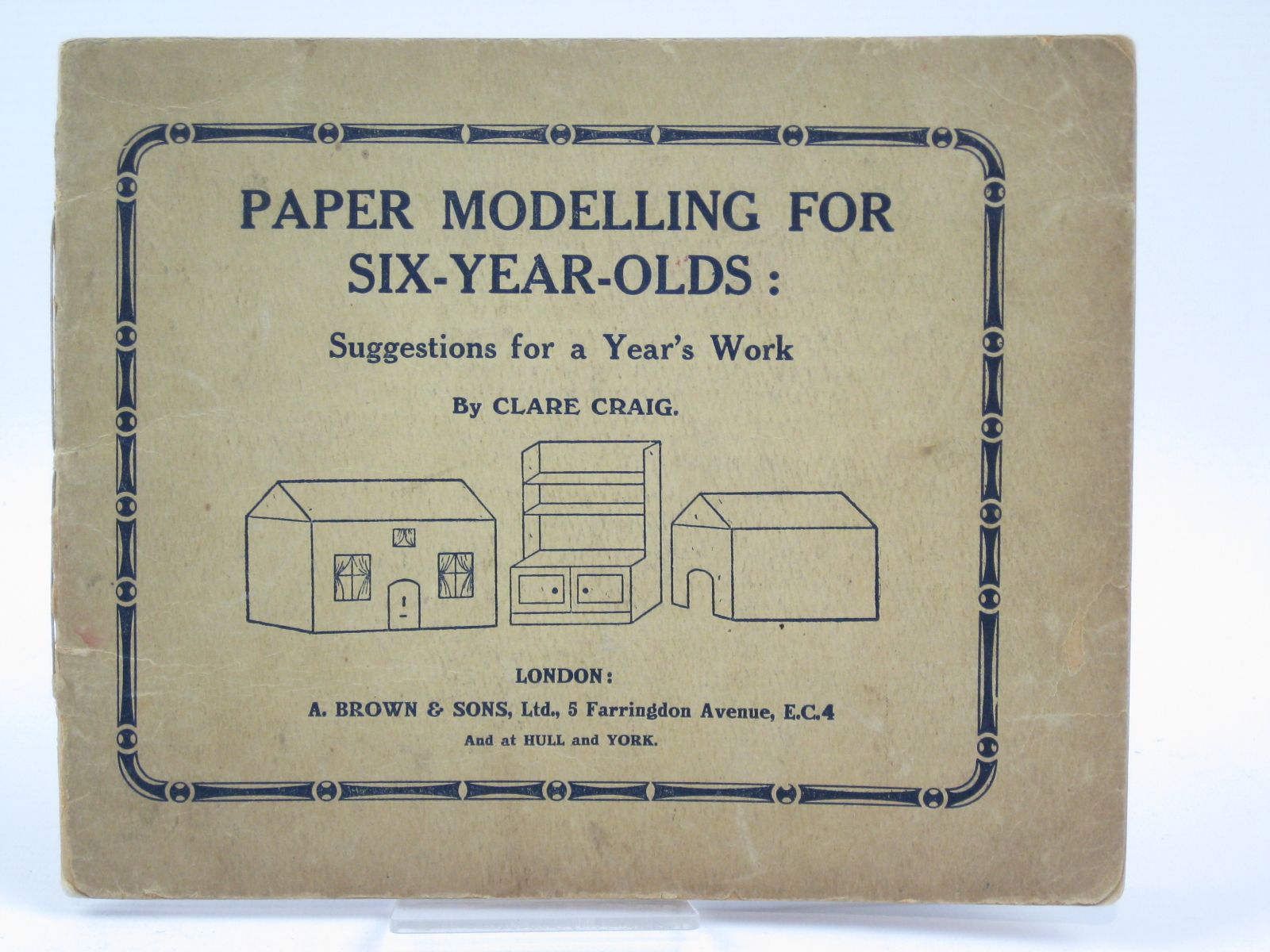 Photo of PAPER MODELLING FOR SIX-YEAR-OLDS written by Craig, Clare published by A. Brown &amp; Sons Ltd. (STOCK CODE: 1506813)  for sale by Stella & Rose's Books