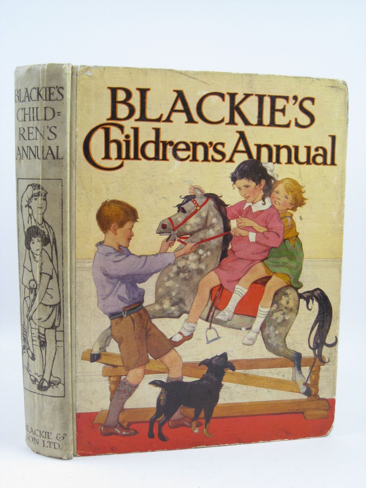 Photo of BLACKIE'S CHILDREN'S ANNUAL 27TH YEAR written by Barnes, Madeline
Simeon, Eleanor B.
Smith, Evelyn
Joan, Natalie
et al,  illustrated by Bestall, Alfred
Cowham, Hilda
Rountree, Harry
Anderson, Florence Mary
Beaman, S.G. Hulme
et al.,  published by Blackie & Son Ltd. (STOCK CODE: 1506891)  for sale by Stella & Rose's Books
