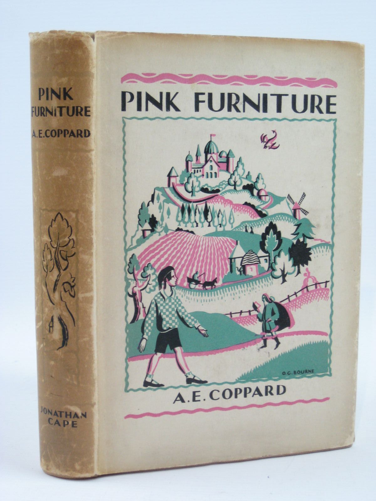 Photo of PINK FURNITURE written by Coppard, A.E. illustrated by Gurney, Nancy Bankart published by Jonathan Cape (STOCK CODE: 1506894)  for sale by Stella & Rose's Books