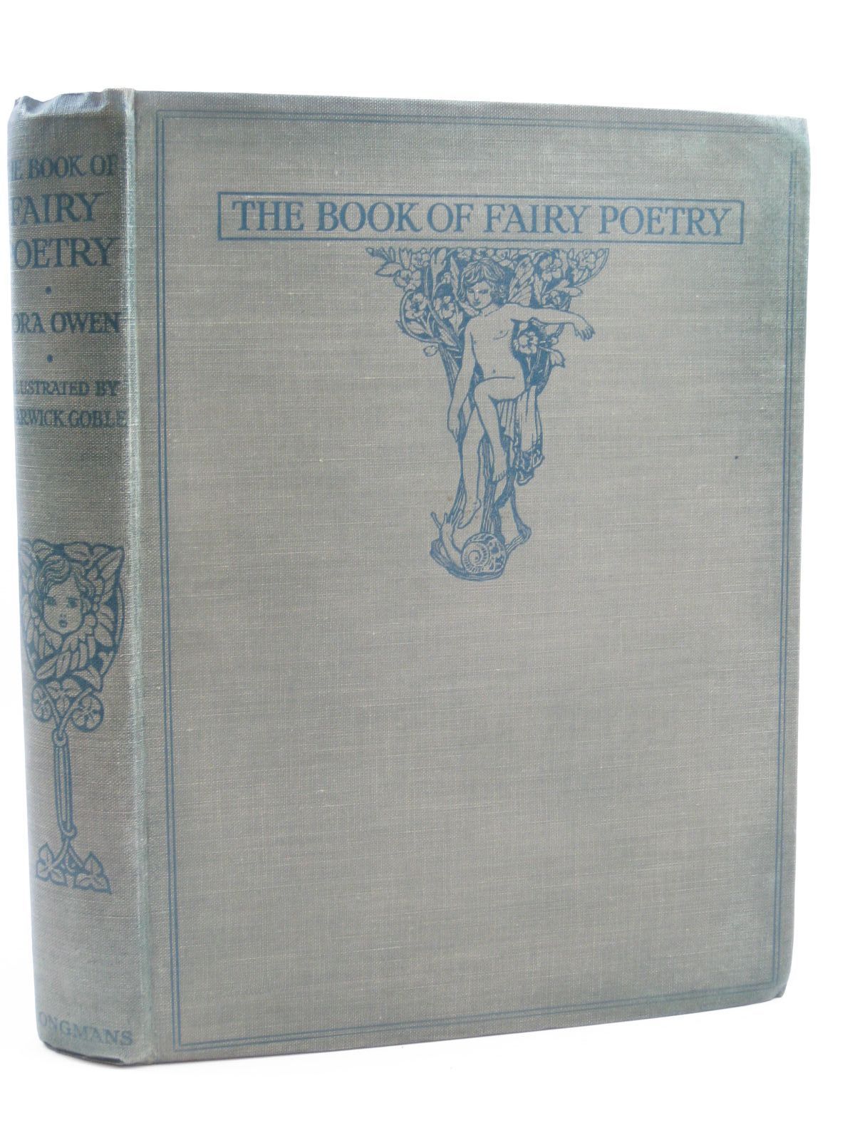 Photo of THE BOOK OF FAIRY POETRY written by Owen, Dora illustrated by Goble, Warwick published by Longmans, Green &amp; Co. (STOCK CODE: 1507205)  for sale by Stella & Rose's Books