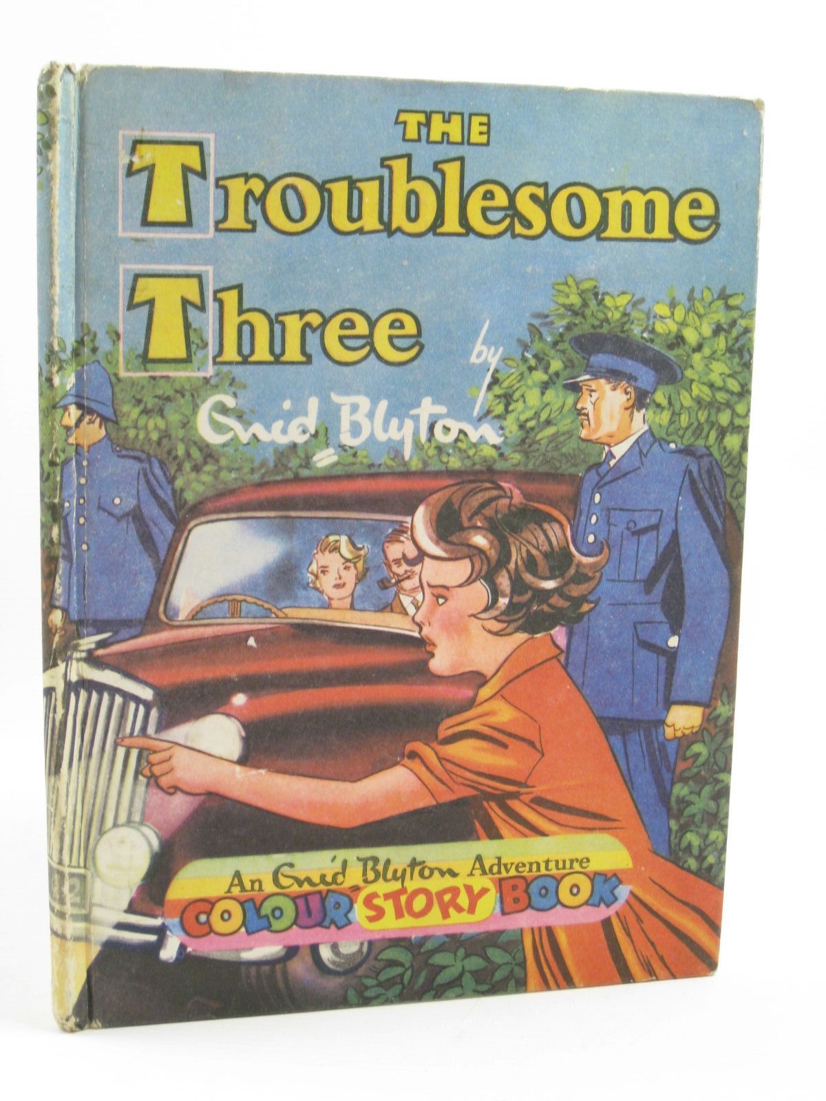 Photo of THE TROUBLESOME THREE written by Blyton, Enid illustrated by Leo,  published by Sampson Low, Marston &amp; Co. Ltd., Pleiades Books Ltd. (STOCK CODE: 1507247)  for sale by Stella & Rose's Books
