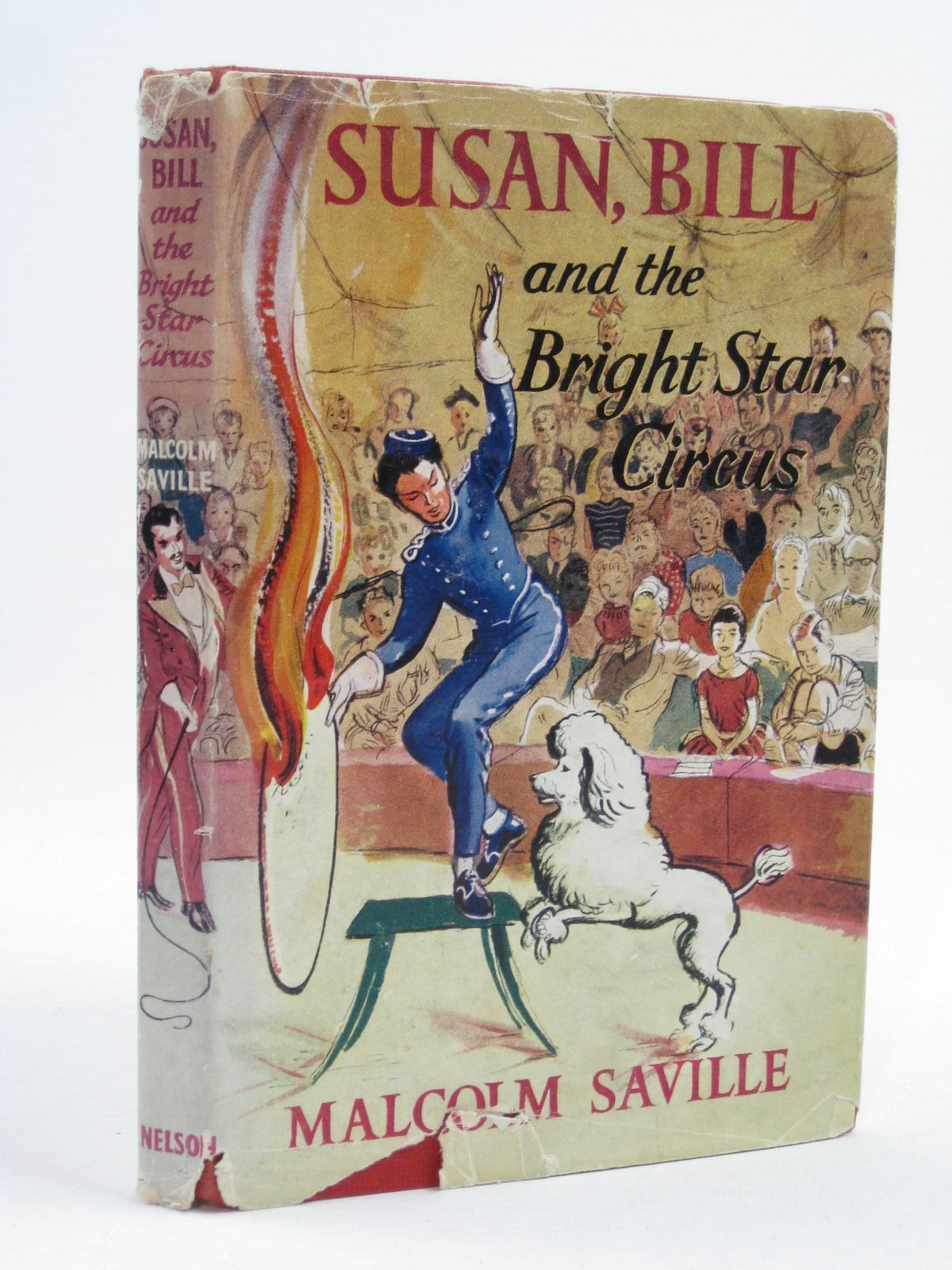 Photo of SUSAN, BILL AND THE BRIGHT STAR CIRCUS written by Saville, Malcolm illustrated by Freeman, T.R. published by Thomas Nelson and Sons Ltd. (STOCK CODE: 1507439)  for sale by Stella & Rose's Books