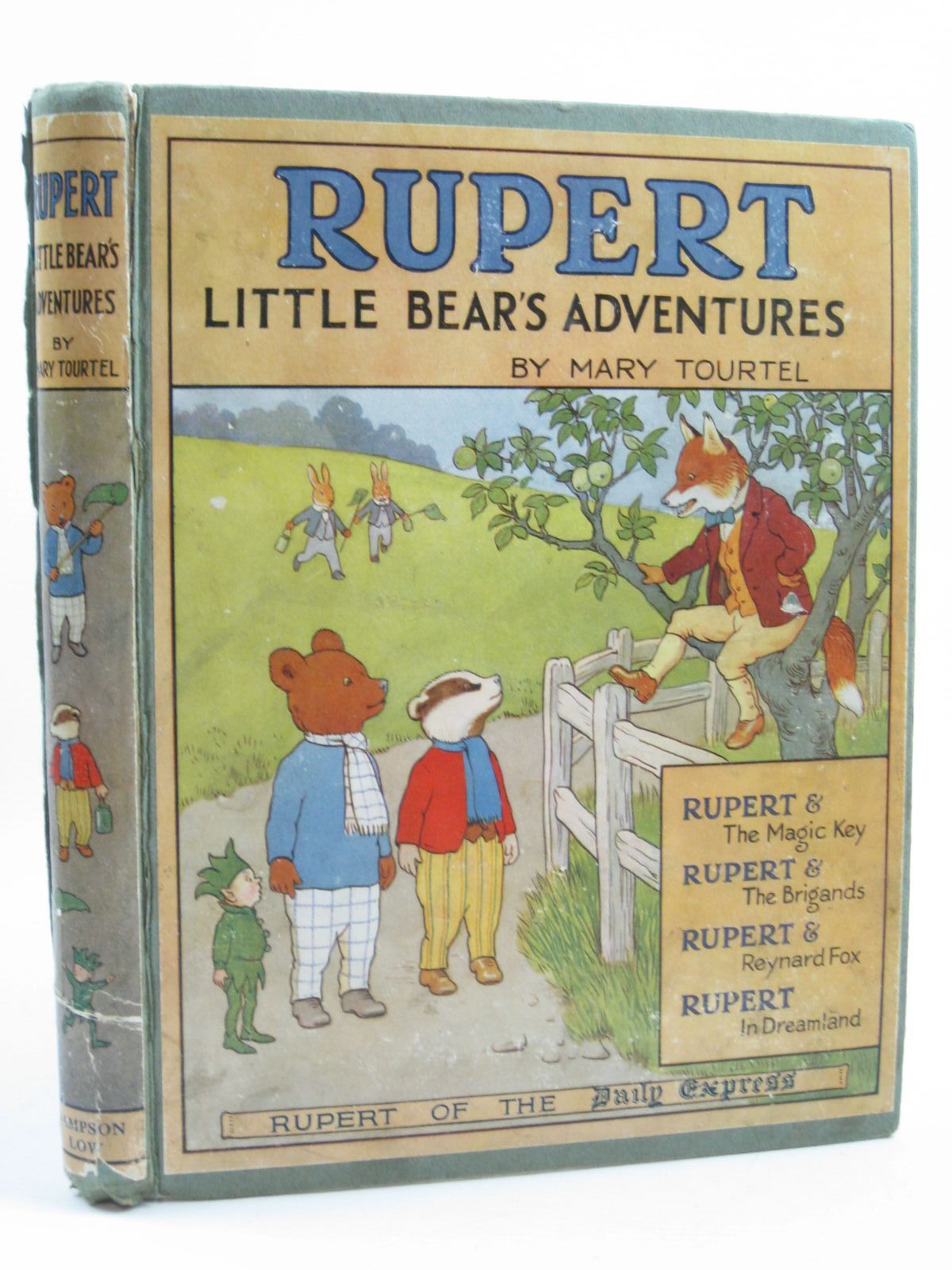 Photo of RUPERT LITTLE BEAR'S ADVENTURES NUMBER TWO written by Tourtel, Mary illustrated by Tourtel, Mary published by Sampson Low, Marston &amp; Co. Ltd. (STOCK CODE: 1507450)  for sale by Stella & Rose's Books