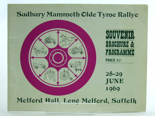 Photo of SUDBURY MAMMOTH OLDE TYME RALLYE 28-29 JUNE 1969 (STOCK CODE: 1602340)  for sale by Stella & Rose's Books