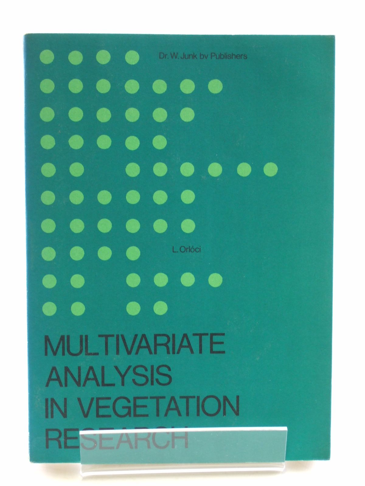 Photo of MULTIVARIATE ANALYSIS IN VEGETATION RESEARCH- Stock Number: 1602937