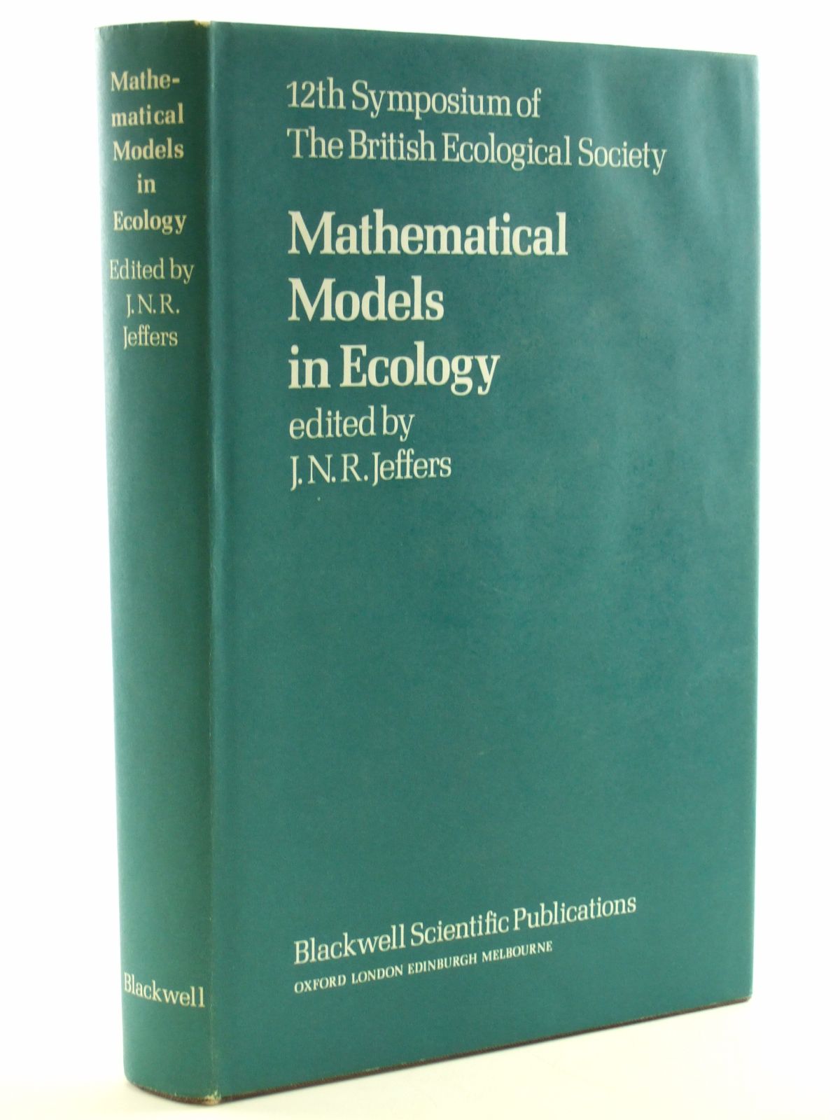 Photo of MATHEMATICAL MODELS IN ECOLOGY written by Jeffers, J.N.R. published by Blackwell Scientific Publications (STOCK CODE: 1602941)  for sale by Stella & Rose's Books