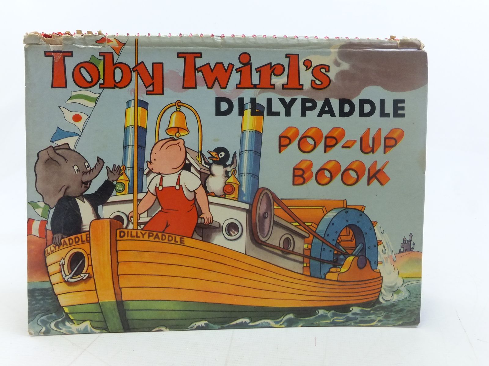 Photo of TOBY TWIRL'S DILLYPADDLE POP-UP BOOK- Stock Number: 1606130
