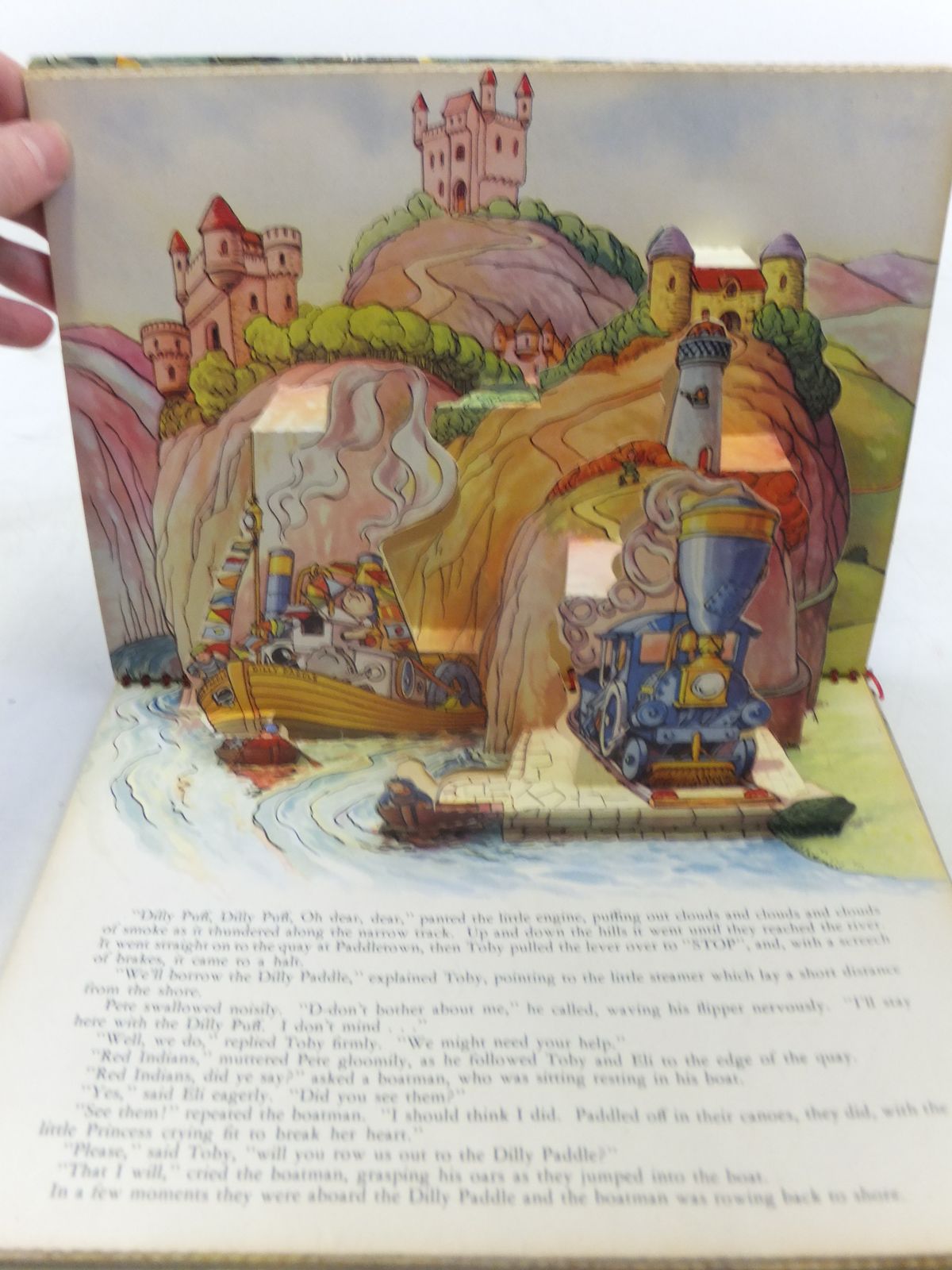 Photo of TOBY TWIRL'S DILLYPADDLE POP-UP BOOK published by Sampson Low (STOCK CODE: 1606130)  for sale by Stella & Rose's Books