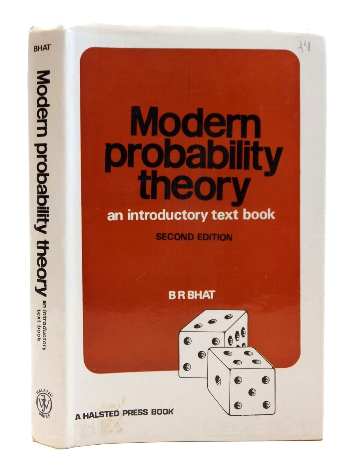 Photo of MODERN PROBABILITY THEORY written by Bhat, B. Ramdas published by John Wiley & Sons (STOCK CODE: 1608202)  for sale by Stella & Rose's Books