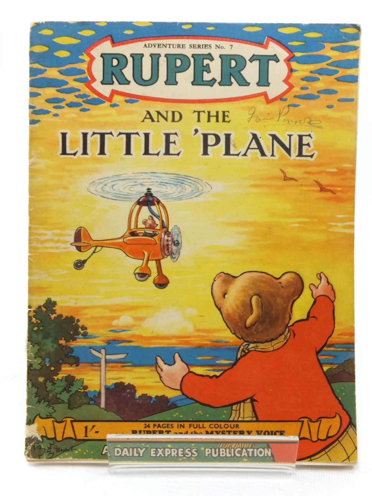 Photo of RUPERT ADVENTURE SERIES No. 7 - RUPERT AND THE LITTLE 'PLANE written by Bestall, Alfred illustrated by Bestall, Alfred published by Daily Express (STOCK CODE: 1609555)  for sale by Stella & Rose's Books
