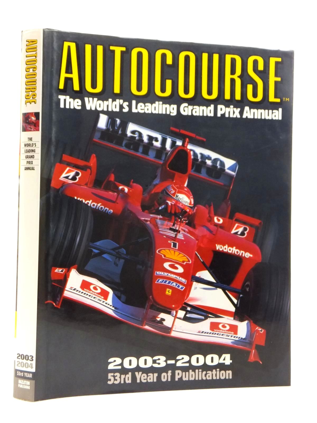 Photo of AUTOCOURSE 2003-2004- Stock Number: 1609902