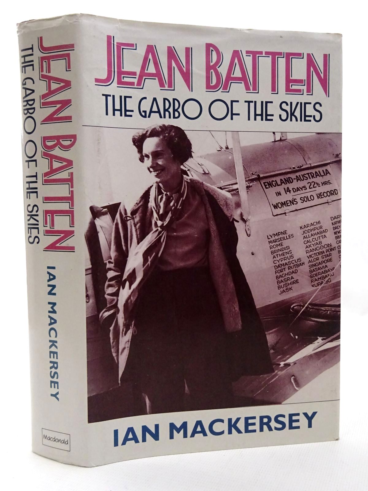 Photo of JEAN BATTEN THE GARBO OF THE SKIES written by Mackersey, Ian published by MacDonald (STOCK CODE: 1610243)  for sale by Stella & Rose's Books