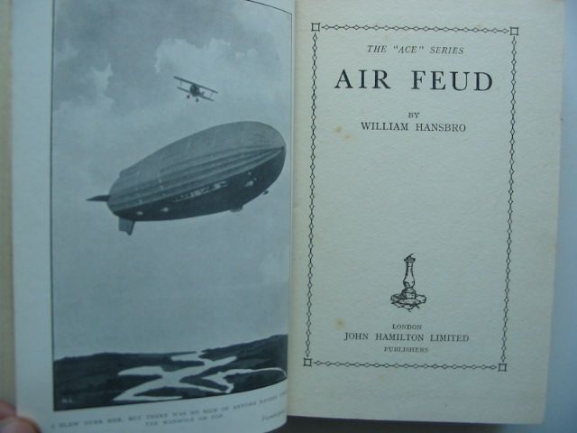 Photo of AIR FEUD written by Hansbro, William published by John Hamilton Ltd. (STOCK CODE: 1701672)  for sale by Stella & Rose's Books