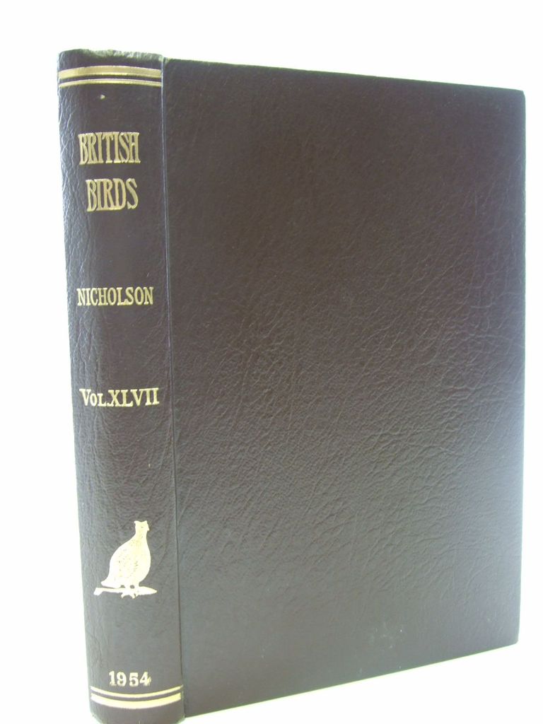 Photo of BRITISH BIRDS VOL. XLVII 1954 written by Nicholson, E.M. et al,  published by H.F. &amp; G. Witherby Ltd. (STOCK CODE: 1705277)  for sale by Stella & Rose's Books