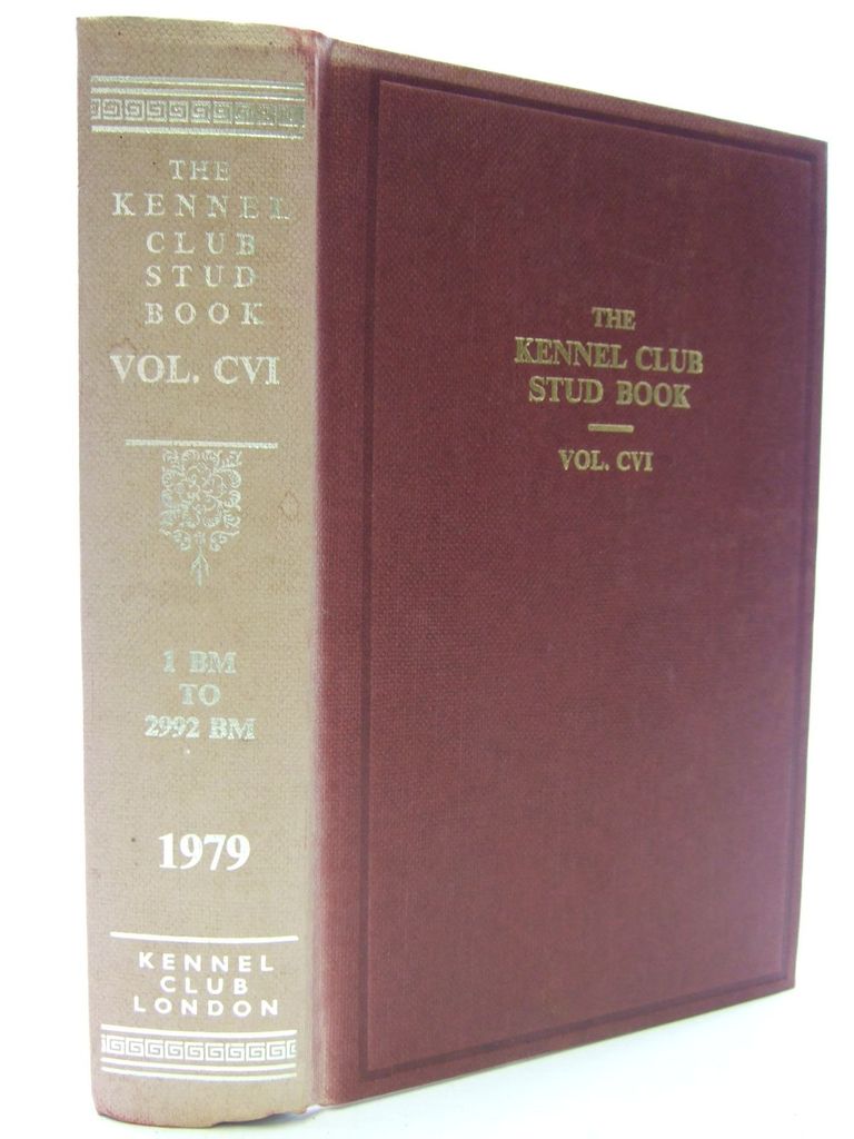 Stella & Rose's Books THE KENNEL CLUB STUD BOOK FOR THE YEAR 1978 VOL