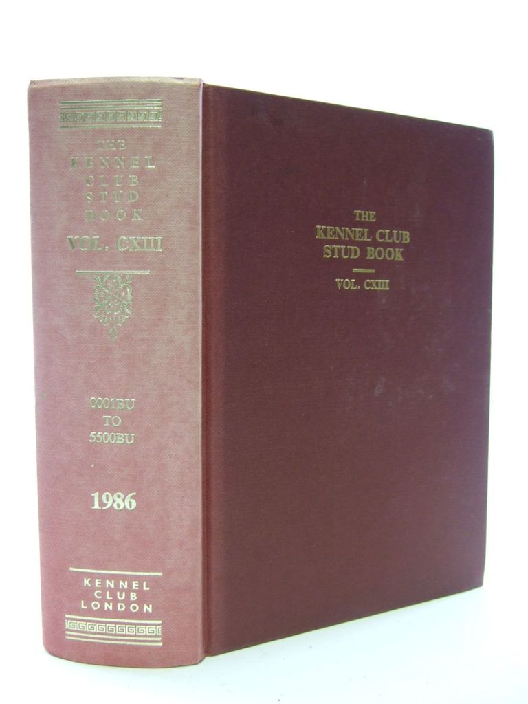 Stella & Rose's Books THE KENNEL CLUB STUD BOOK FOR THE YEAR 1976 VOL