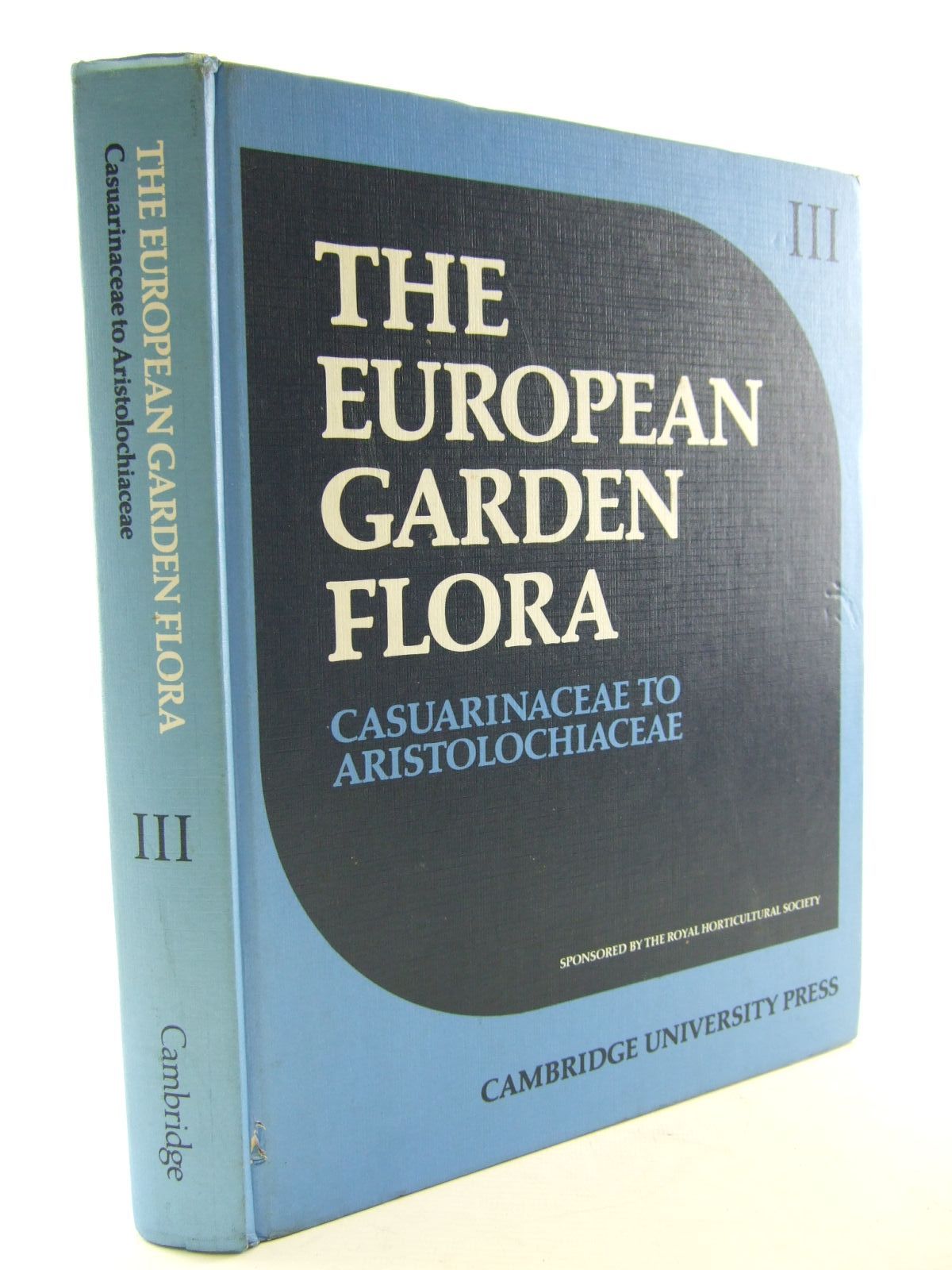 Photo of THE EUROPEAN GARDEN FLORA VOLUME III DICOTYLEDONS (PART I)- Stock Number: 1706795