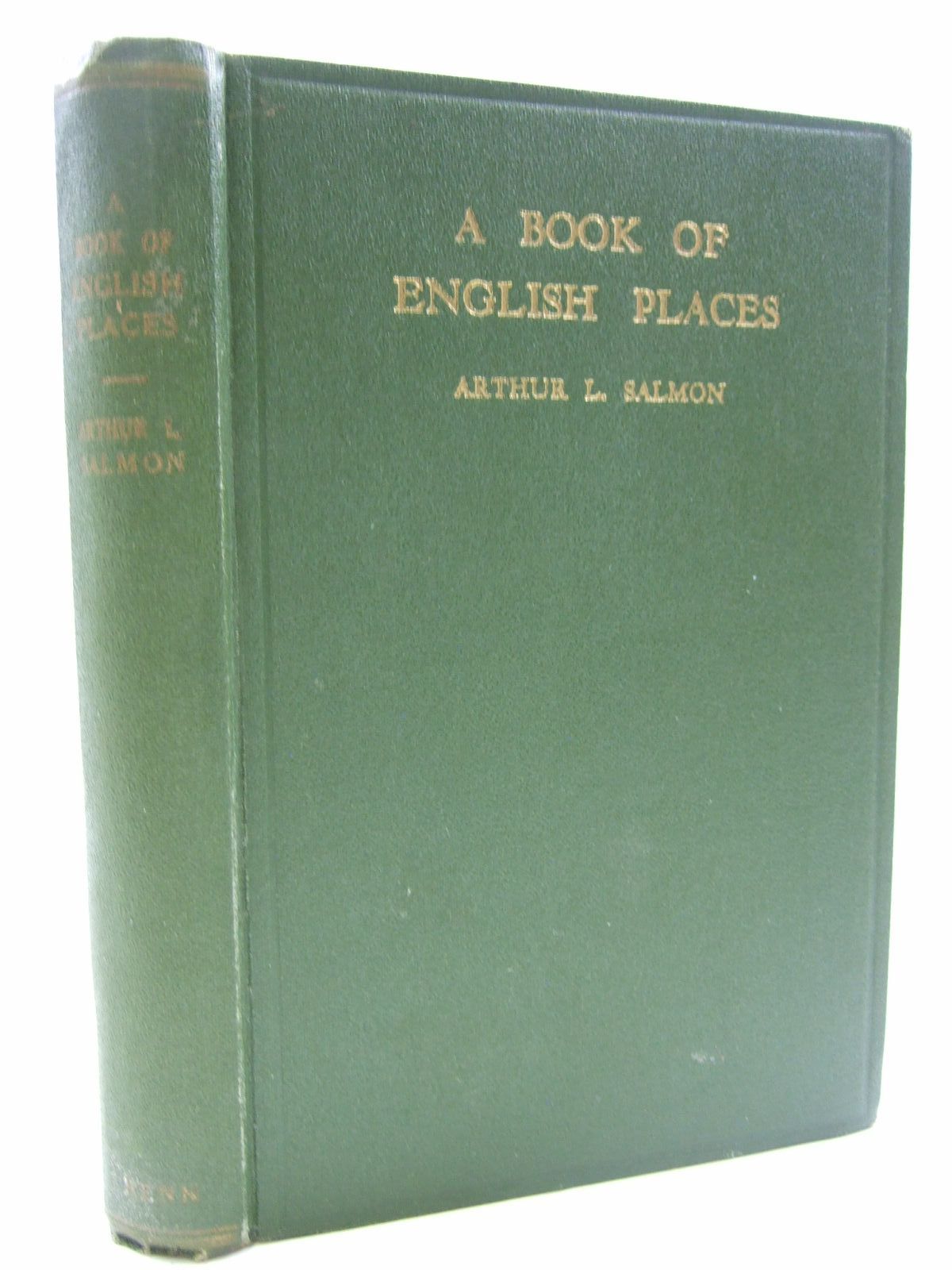 Photo of A BOOK OF ENGLISH PLACES written by Salmon, Arthur L. published by Ernest Benn Limited (STOCK CODE: 1707851)  for sale by Stella & Rose's Books