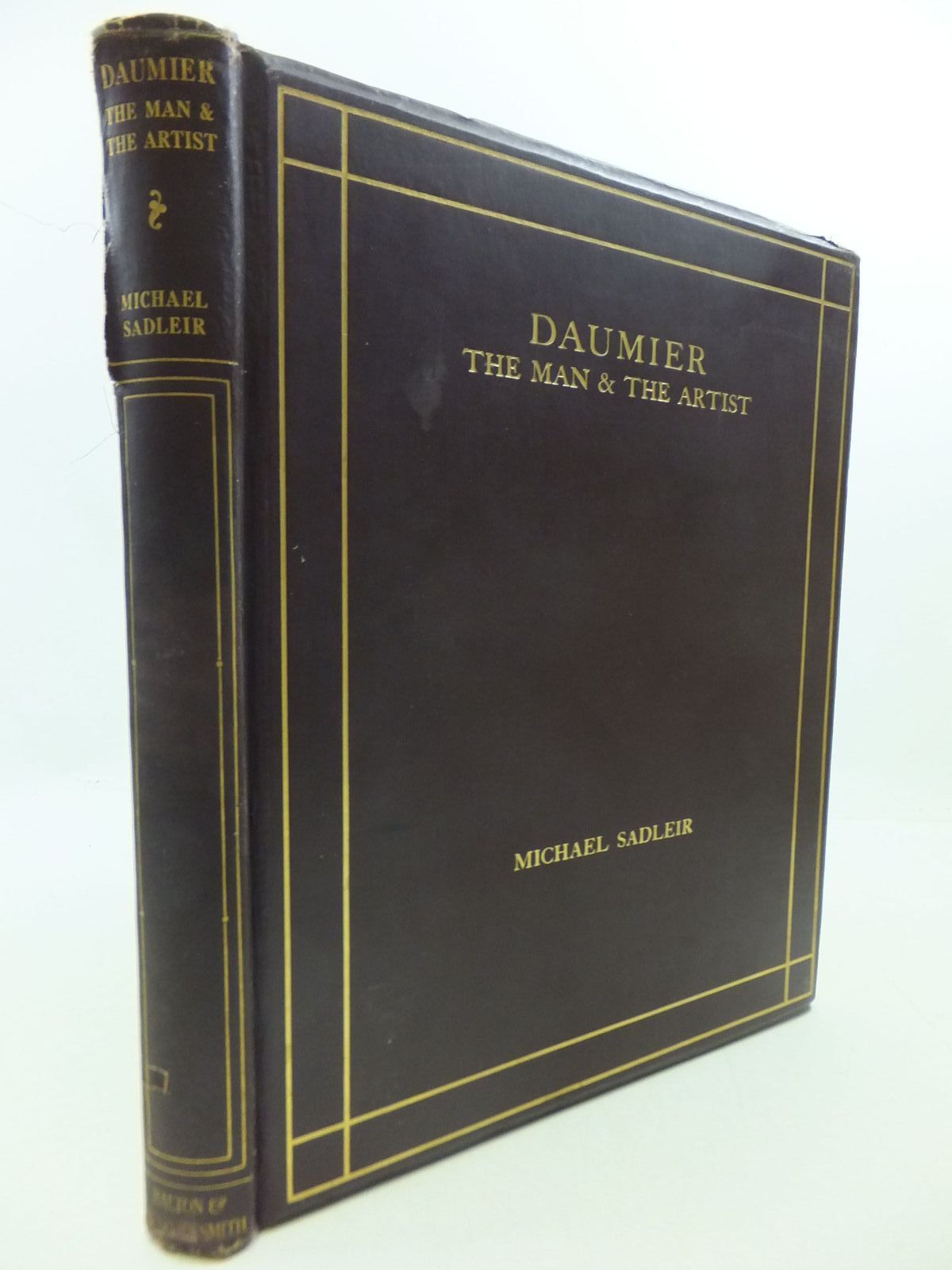 Photo of DAUMIER THE MAN AND THE ARTIST written by Sadleir, Michael illustrated by Daumier, Honore published by Halton &amp; Truscott Smith Ltd. (STOCK CODE: 1709087)  for sale by Stella & Rose's Books